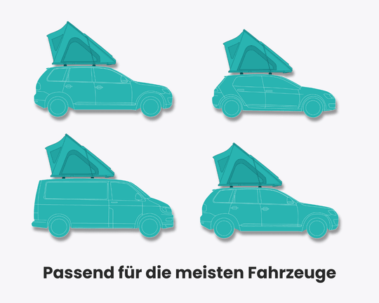 arcta - dachzelte & co. VENTO - Das schnelle Alu Hartschalen Dachzelt