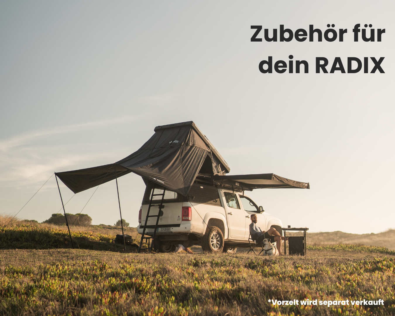RADIX 2.0 Das beliebte Alu Hartschalen-Dachzelt | ARCTA