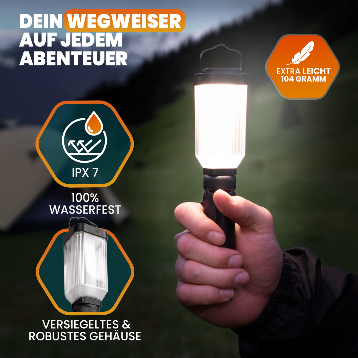 Mini-Lampe - ARCTA – Bild 3