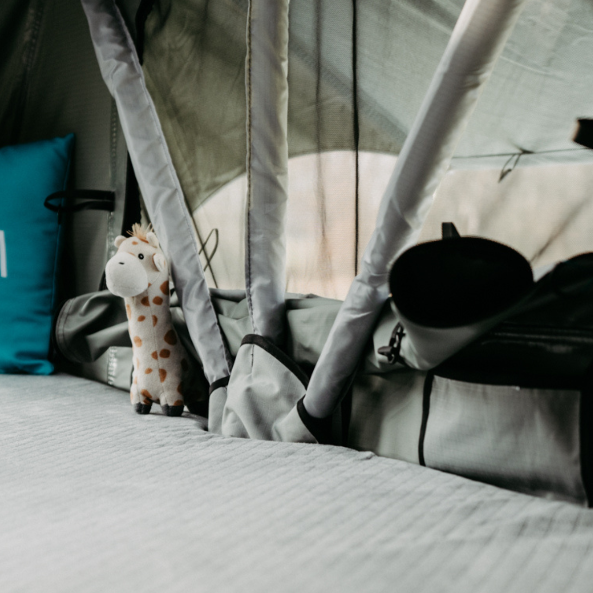 Dachzeltmatratze aus Viskoschaumstoff Arcta Viator Familxy