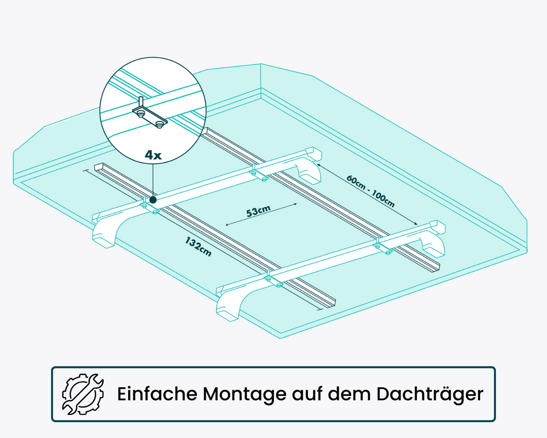 NUCIS ➤ Hybrid Dachzelt mit Hubfunktion