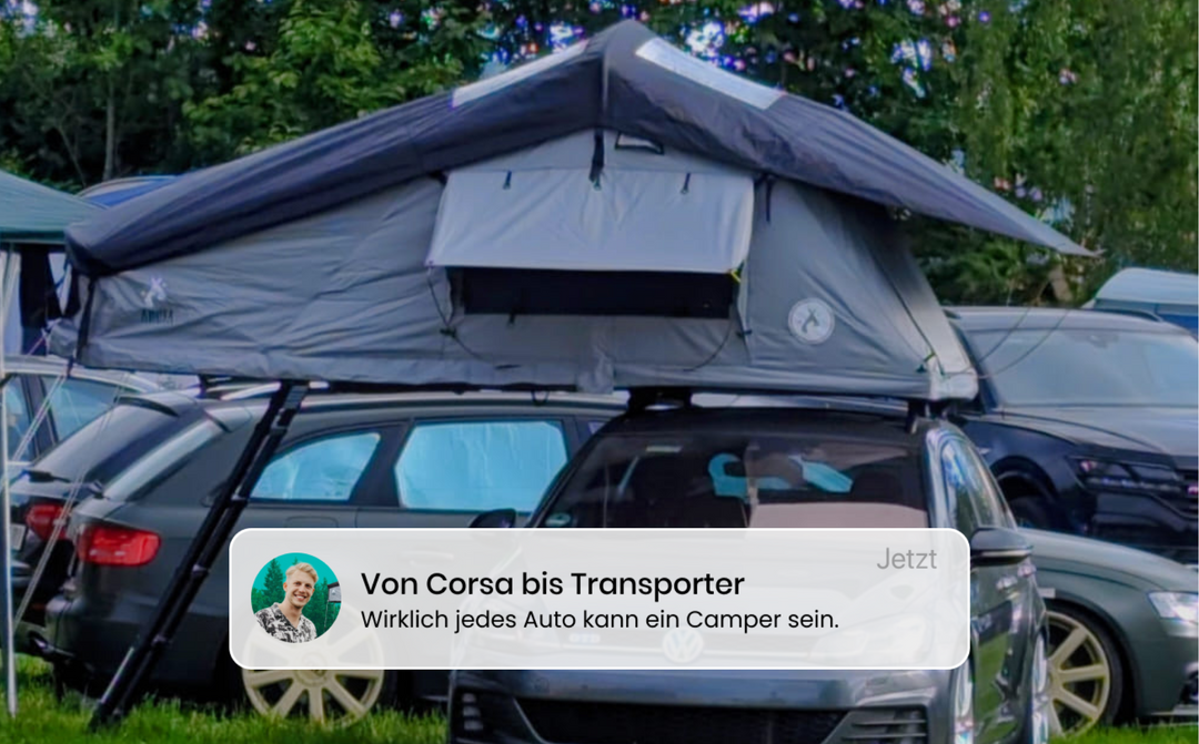 Dachzelt fr VW Golf 7 | Kompaktes Camping mit ARCTA