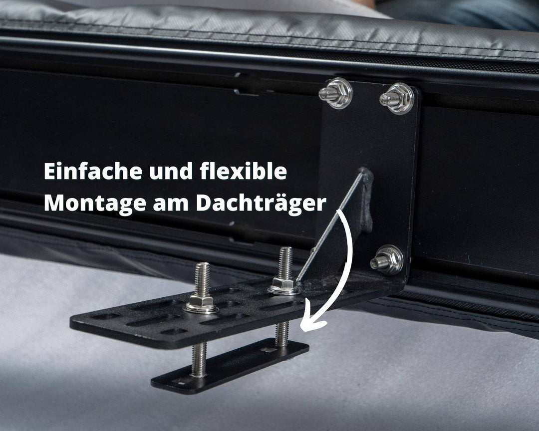 markise auf dachträger Curve 180