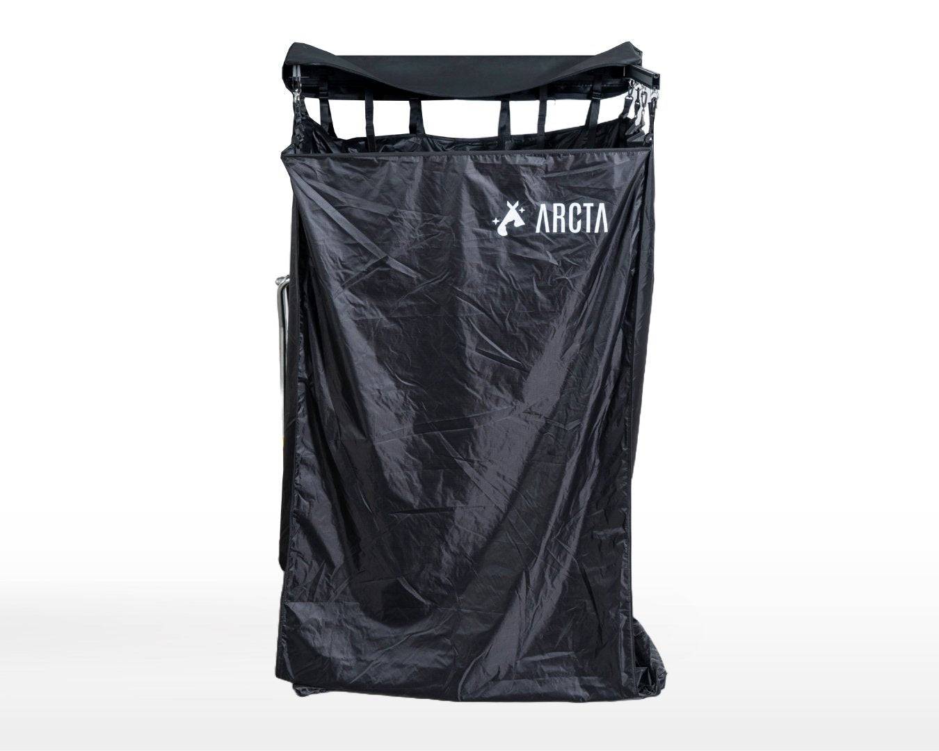 Shower+ Duschzelt geschlossen, ideal für Camping