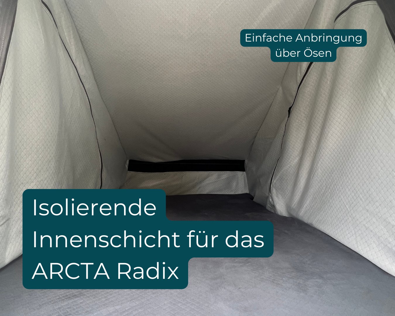 Thermo Innenzelt | Radix 2.0 - ARCTA Isolierende Innenschicht für das ARCTA Radix
