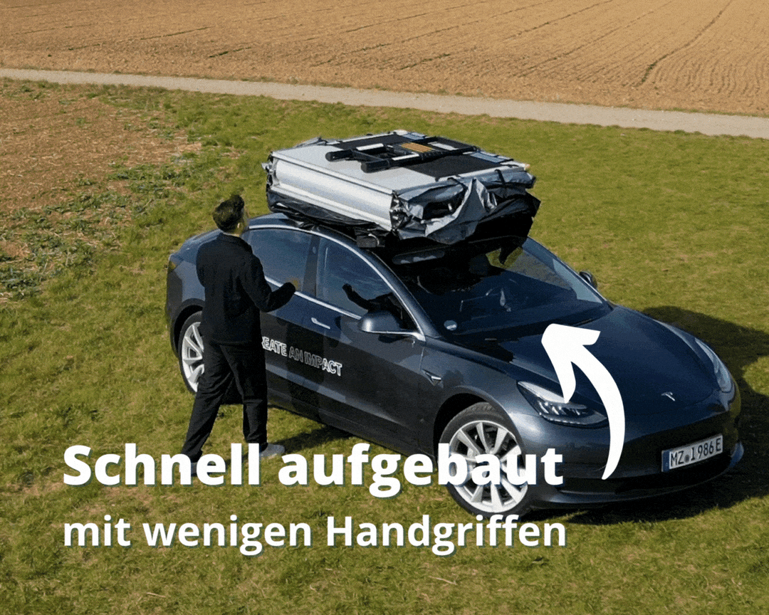 Tesla Dachzelt  Campen mit Stil & Komfort